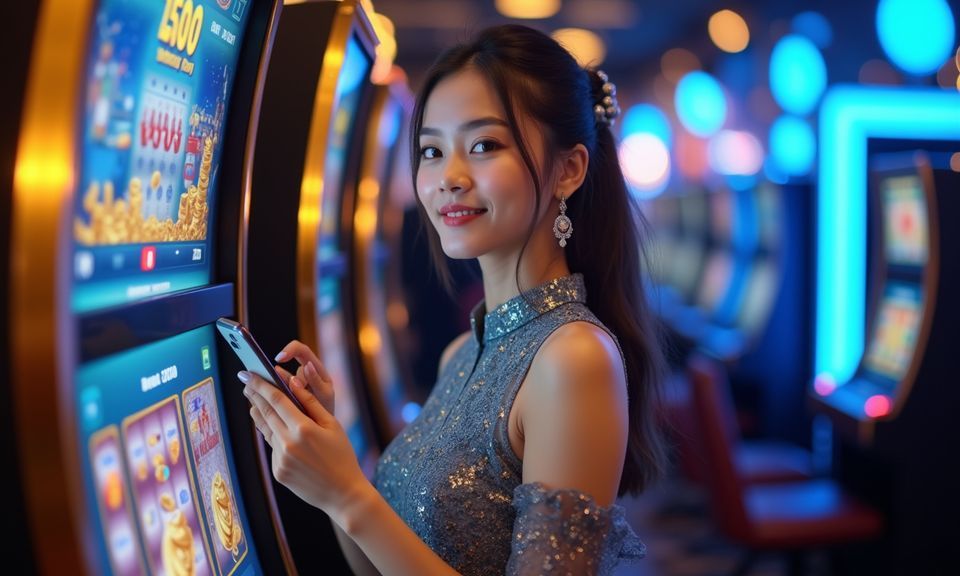 bunos888 Triple Pandas di Dalam Lobi bunos888